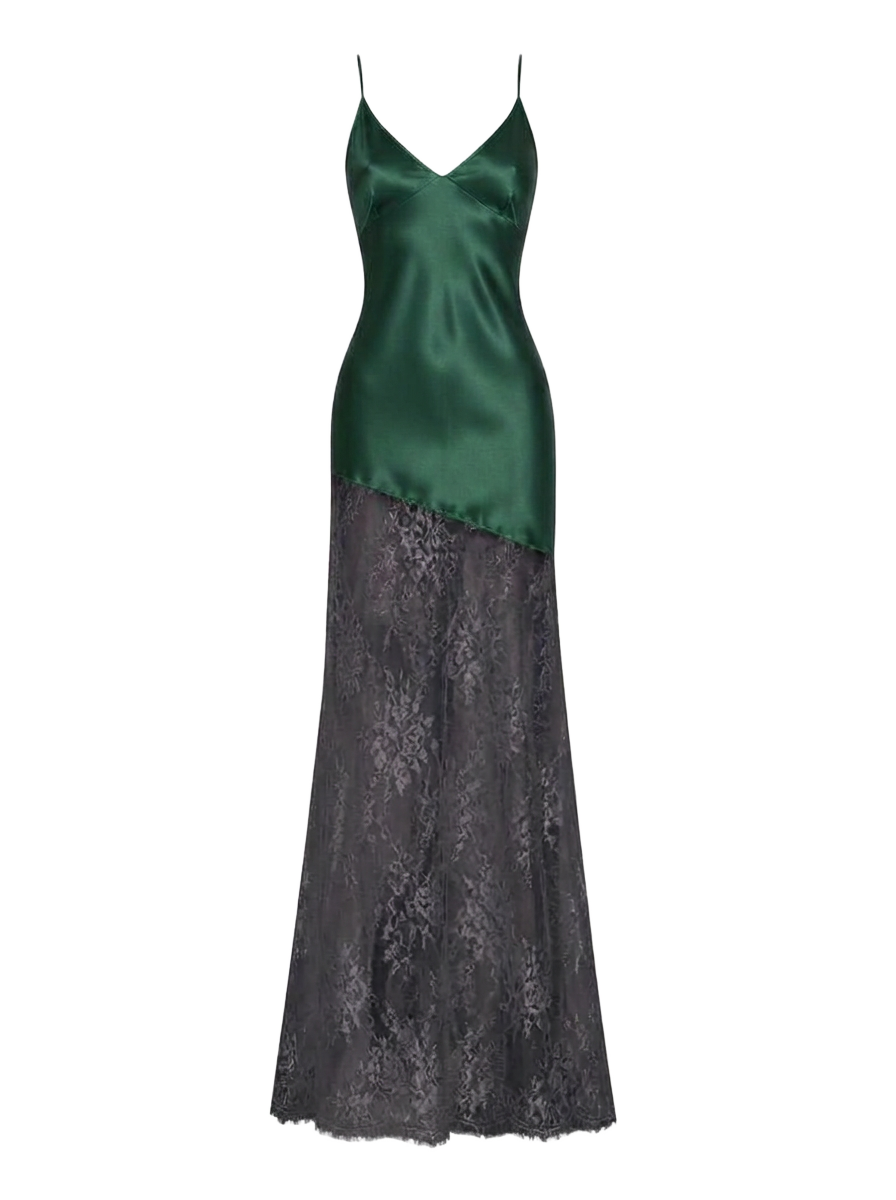 Forest Satin Slip — Winter 2026