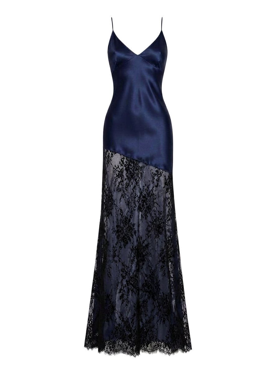 Midnight Satin Slip — Winter 2026